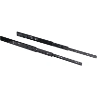 Направляющая шариковая L-600 h=45 PRIME by AKS SOFT CLOSE A черный — купить мебельную фурнитуру в Санкт-Петербурге | AKS мебель
