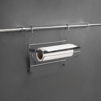 Корзина на трубу d16 для бумаги CWJ207 хром AKS LIGHT — купить мебельную фурнитуру в Санкт-Петербурге | AKS мебель
