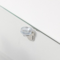 Полкодержатель для стекла мет. SEKURA 0.8 никель (1 уп. = 1 тыс.шт.) AKS — купить мебельную фурнитуру в Санкт-Петербурге | AKS мебель
