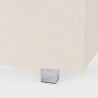 Опора меб. алюм. DAКP-27 h60 с регул. шлифованная сталь AKS — купить мебельную фурнитуру в Санкт-Петербурге | AKS мебель
