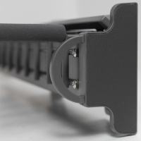 Выдвижная вешалка для галстуков BRUNO крепл.бок./правое 168*470*118, графит PRIME by AKS — купить мебельную фурнитуру в Санкт-Петербурге | AKS мебель
