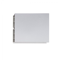 Цоколь мебельный ПВХ h=100 алюминий L=3200мм, РФ — купить мебельную фурнитуру в Санкт-Петербурге | AKS мебель
