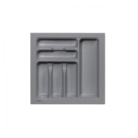 Лоток для столовых приборов 500 TR-02 (435～380*430～390*55), серый AKS — купить мебельную фурнитуру в Санкт-Петербурге | AKS мебель
