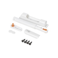 Механизм push-to-open наконечник с фиксацией накладной белый AKS PLUS — купить мебельную фурнитуру в Санкт-Петербурге | AKS мебель
