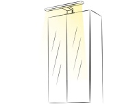 Светильник светодиодный SIMETO, 12V, 4000K, на ножке, с датчиком на касание, GLS — купить мебельную фурнитуру в Санкт-Петербурге | AKS мебель
