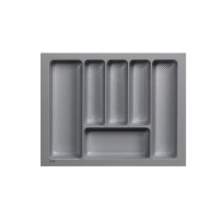 Лоток для столовых приборов 600 TR-03 (540～485*430～390*55), серый AKS — купить мебельную фурнитуру в Санкт-Петербурге | AKS мебель
