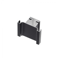 Профиль алюм. GOLA-16 вертикальный средний 5,4 м черный AKS — купить мебельную фурнитуру в Санкт-Петербурге | AKS мебель
