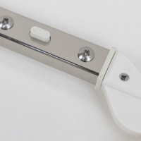 Подъемный механизм верхний М с доводчиком на две двери PRIME by AKS ZEVS белый — купить мебельную фурнитуру в Санкт-Петербурге | AKS мебель
