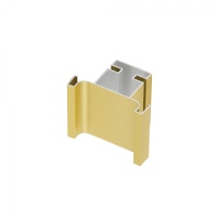 Профиль алюм. GOLA-16 вертикальный средний 5,4 м матовое золото AKS — купить мебельную фурнитуру в Санкт-Петербурге | AKS мебель
