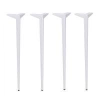 Опора меб. HELLY h720, белый муар (1 упак. = 4 шт.) AKS — купить мебельную фурнитуру в Санкт-Петербурге | AKS мебель
