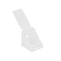 Уголок пластиковый одинарный 20*20 с крышкой совместно прозрачный 18 (уп/500 шт) РБ — купить мебельную фурнитуру в Санкт-Петербурге | AKS мебель
