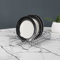 Сушка настольная для посуды 305*80*205, хром AKS — купить мебельную фурнитуру в Санкт-Петербурге | AKS мебель
