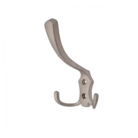 Крючок меб. трехрожковый мет. WP59 сатин AKS PLUS — купить мебельную фурнитуру в Санкт-Петербурге | AKS мебель
