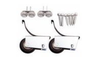 Комплект роликов SENATOR закрытый для 1 раздвижной двери AKS 60 кг усиленные — купить мебельную фурнитуру в Санкт-Петербурге | AKS мебель
