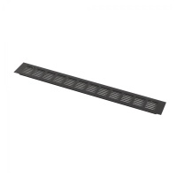 Решетка вентиляционная 480х60мм темно-коричневая алюминий AKS — купить мебельную фурнитуру в Санкт-Петербурге | AKS мебель
