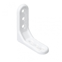 Полкодержатель мет. MONO 100*100*1.2, белый AKS — купить мебельную фурнитуру в Санкт-Петербурге | AKS мебель
