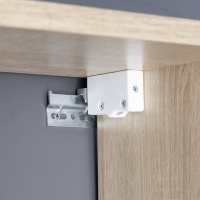 Навес кухонный регулируемый универсальный белый (уп/ 200 шт) РФ — купить мебельную фурнитуру в Санкт-Петербурге | AKS мебель
