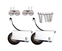 Комплект роликов SENATOR открытый для 1 раздвижной двери AKS 60 кг для узкой сис-мы — купить мебельную фурнитуру в Санкт-Петербурге | AKS мебель
