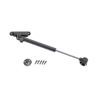 Подъемник газовый верхний 100N с доводчиком серый AKS — купить мебельную фурнитуру в Санкт-Петербурге | AKS мебель
