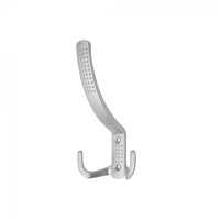 Крючок меб. трехрожковый мет. WP11 хром матовый GRIDLI — купить мебельную фурнитуру в Санкт-Петербурге | AKS мебель
