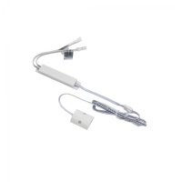 Выключатель бесконтактный на преграду, накладной, плоский, 12/24V, 60W/100W, белый, AKS — купить мебельную фурнитуру в Санкт-Петербурге | AKS мебель
