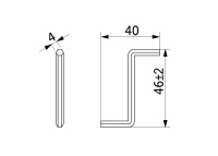 Ключ конфирматный 4,0мм S-образный AKS (упак.-4шт.) — купить мебельную фурнитуру в Санкт-Петербурге | AKS мебель
