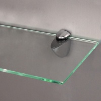 Полкодержатель PELIKAN большой хром AKS — купить мебельную фурнитуру в Санкт-Петербурге | AKS мебель
