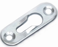 Пластинка зацепная 45*16*34*0,9 Light белый цинк (уп/0.2тыс) AKS — купить мебельную фурнитуру в Санкт-Петербурге | AKS мебель
