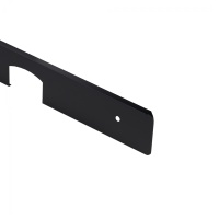 Планка угловая к столешнице 38 Egger черная AKS — купить мебельную фурнитуру в Санкт-Петербурге | AKS мебель
