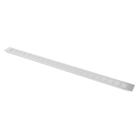 Решетка вентиляционная 800х60мм серебро алюминий AKS — купить мебельную фурнитуру в Санкт-Петербурге | AKS мебель
