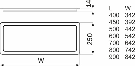 Поддон для сушки 700, прозрачный GRIDLI — купить мебельную фурнитуру в Санкт-Петербурге | AKS мебель
