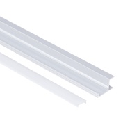 Профиль алюминиевый накладной/торцевой CAPELLA-3016A, с экраном, цвет алюминий, 2м (для 16 ДСП), AKS — купить мебельную фурнитуру в Санкт-Петербурге | AKS мебель
