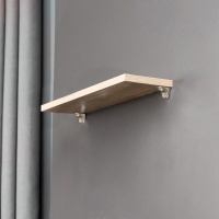 Уголок полкодержатель 18х18х14 никель (уп/500шт) AKS — купить мебельную фурнитуру в Санкт-Петербурге | AKS мебель
