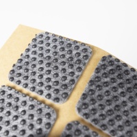 Подкладка самоприлипающая фетровая прорезиненная 15 х 15мм (1упак.=45шт), серая, Folmag — купить мебельную фурнитуру в Санкт-Петербурге | AKS мебель
