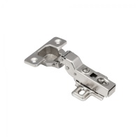 Петля полунакладная с доводчиком 48мм h2 clip-on GRIDLI — купить мебельную фурнитуру в Санкт-Петербурге | AKS мебель
