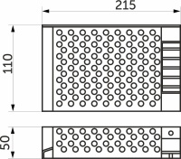 Блок питания Indoor 360W/12V, с вентилятором для охлаждения, AKS — купить мебельную фурнитуру в Санкт-Петербурге | AKS мебель
