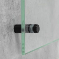 Крепление дистанционное мет. АК258 D12 черный матовый AKS — купить мебельную фурнитуру в Санкт-Петербурге | AKS мебель
