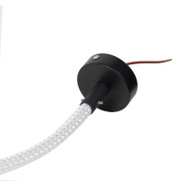 Заглушки (крепления) к светодиодной веревке, d20, тип 2 (1 компл = 2шт.), черный, AKS — купить мебельную фурнитуру в Санкт-Петербурге | AKS мебель
