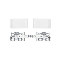 Навес кухонный регулируемый левый+правый + заглушки STARK AKS — купить мебельную фурнитуру в Санкт-Петербурге | AKS мебель
