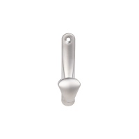 Крючок меб. однорожковый мет. DELTA сатин AKS — купить мебельную фурнитуру в Санкт-Петербурге | AKS мебель
