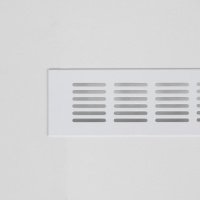 Решетка вентиляционная 250х60мм белая алюминий AKS — купить мебельную фурнитуру в Санкт-Петербурге | AKS мебель
