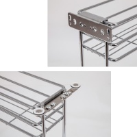 Выдвижная корзина-карго 200 NORWIG крепл.нижнее, хром AKS — купить мебельную фурнитуру в Санкт-Петербурге | AKS мебель
