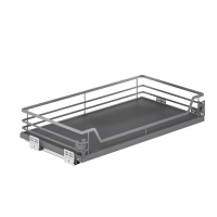 Выдвижная корзина 800 FOCUS, графит PRIME by AKS — купить мебельную фурнитуру в Санкт-Петербурге | AKS мебель
