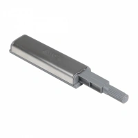 Механизм push-to-open наконечник резиновый накладной серый AKS металлический корпус — купить мебельную фурнитуру в Санкт-Петербурге | AKS мебель
