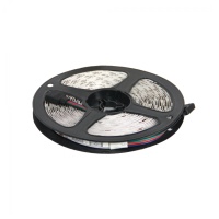 Лента светодиодная RGB - 10W/m, 12V, 10мм, 5050, 60 д/м, IP20, цветная - 5м, AKS — купить мебельную фурнитуру в Санкт-Петербурге | AKS мебель

