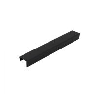 Заглушка к цоколю мебельному ПВХ h=100 чёрный глянец THERMOPLAST (1905) — купить мебельную фурнитуру в Санкт-Петербурге | AKS мебель
