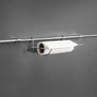 Корзина на трубу d16 для бумаги малая, CWJ115B хром AKS — купить мебельную фурнитуру в Санкт-Петербурге | AKS мебель
