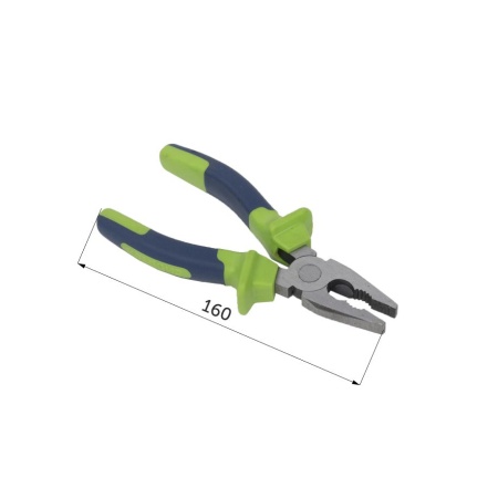 Плоскогубцы универсальные 160мм двухкомпонентные рукоятки СИБРТЕХ — купить мебельную фурнитуру в Санкт-Петербурге | AKS мебель
