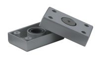 Опора меб. пласт. B-01 h20 регул. металлик AKS — купить мебельную фурнитуру в Санкт-Петербурге | AKS мебель
